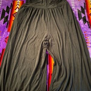 Elegant Black Wide Leg Jumpsuit